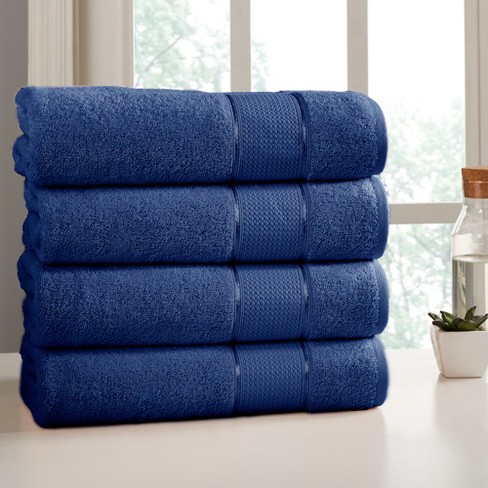 Premium 4 Pack Luxury Spa Bath Sheet Extra Large Towels - 30x54