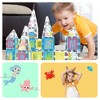 PICASSO-TILES 50 Piece Mermaid Magnetic Tile Building Blocks Set - 4 of 4