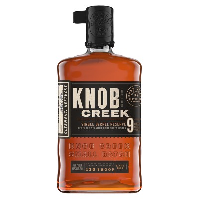 Knob Creek Single Barrel Whiskey - 750ml Bottle