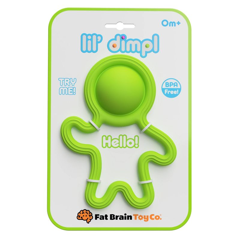 Fat Brain Toys Lil Dimpl Toy - Green, 3 of 10
