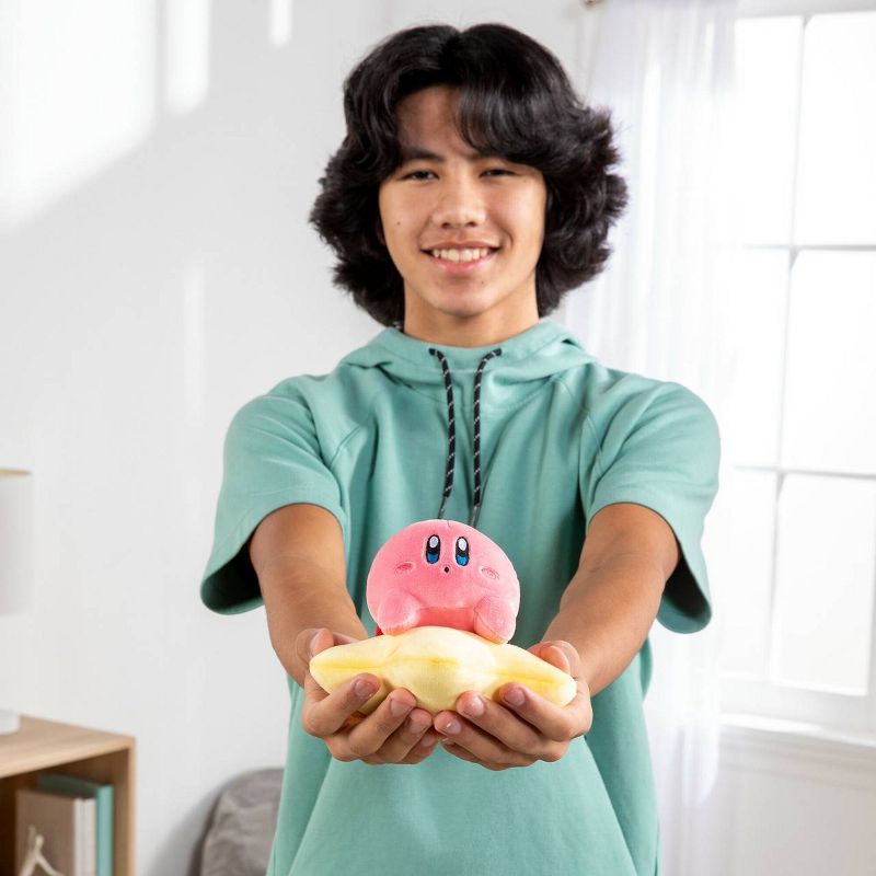 Nintendo Club Mocchi Mocchi Junior 6&#34; Plush - Kirby Warpstar, 2 of 9