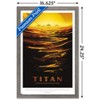 Trends International NASA - Titan Travel Poster Framed Wall Poster Prints - 3 of 4
