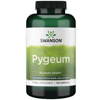 Swanson Herbal Supplements Pygeum - Featuring Pygeum Bark & Extract Capsule 120ct