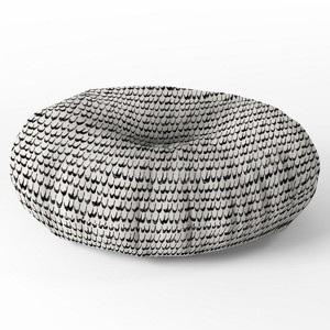 Holli Zollinger Boho Scallop Round Floor Pillow - Deny Designs - 1 of 4
