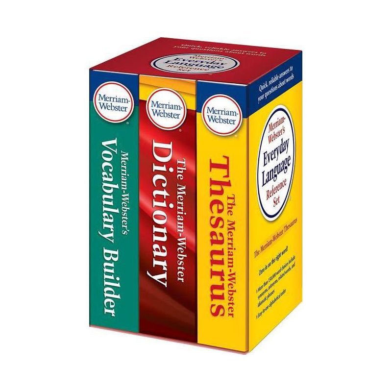 Merriam-Webster's Everyday Language Reference Set - (Mixed Media Product), 1 of 2