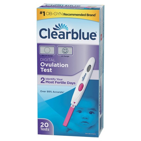 Clearblue Digital Ovulation Predictor Kit With Digital Ovulation Test Results 20ct Target