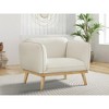 Meridian Furniture,Nolita Boucle Fabric Chair - 2 of 4