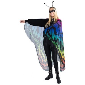 Dress Up America Colorful Butterfly Costume for Women - 1 of 4