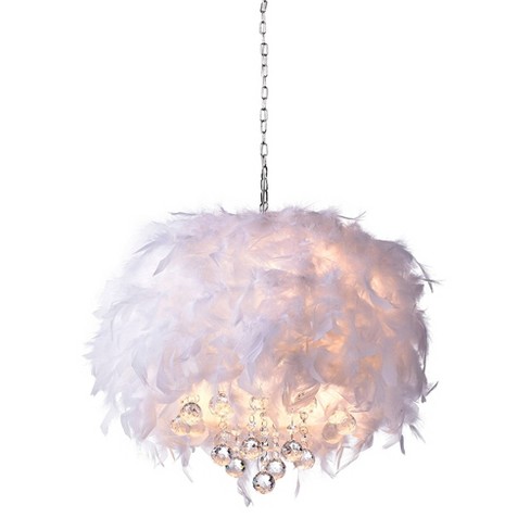 SPHERICAL FLUFF SHAPE Fluffy Hanging Cloud Lanterns Decor