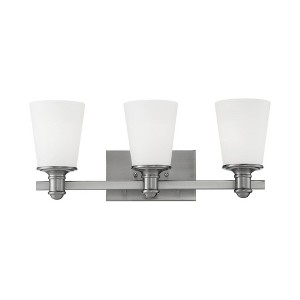 Millennium Lighting Cimmaron 3 - Light Vanity in  Satin Nickel - 1 of 1