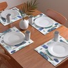 Ninola Design Blue Minimal Strokes Abstract Placemats - Deny Designs - 3 of 3