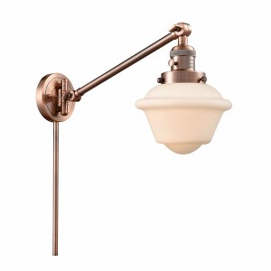 Oxford - 1 Light Swing Arm Wall Sconce In Traditional Style-25 Inches Tall and 8 Inches Wide - 1 of 1