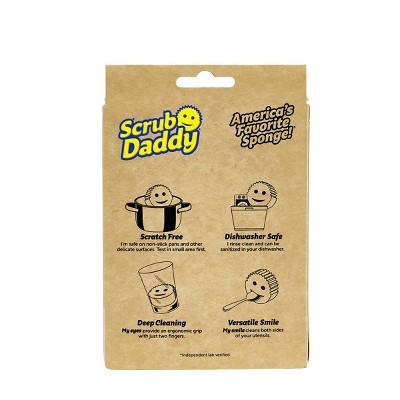 Scrub Daddy Dye Free - 1ct: Cleaning Tools and Accessories, Foam Material, Sponge