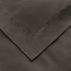 Premium Cotton 1000 Thread Count Solid 3 Piece Duvet Cover Set with Pillow Shams by Blue Nile Mills - 4 of 4