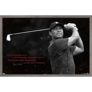 Trends International Tiger Woods - Future Framed Wall Poster Prints - 1 of 4