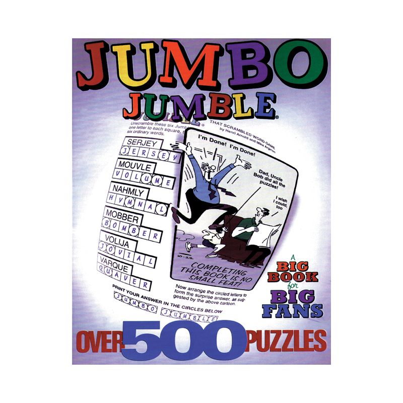 Jumbo Jumble(r) - (Jumbles(r)) by  Tribune Media Services (Paperback), 1 of 2