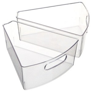 The Lakeside Collection 2-Pk. Lazy Susan Bins - 1 of 2