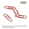 Unique Bargains Small Metal Prevent Tearing Pages Home Office Paper Clip 400 Pcs - 3 of 4
