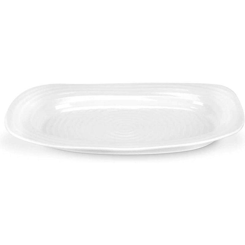 Portmeirion Sophie Conran White Sandwich Tray - 13.5" x 9", 2 of 6