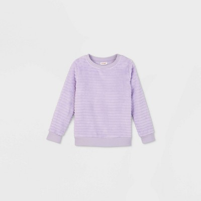 girls sherpa sweater