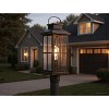 Urban Ambiance Luxury Transitional Outdoor Post Light 20.25''H x 7''W,  Olde Bronze Finish,  Anaheim Collection, UHP1293 - 2 of 4