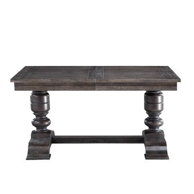 7pc Hutchins Dining Set Washed Espresso - Steve Silver Co.
