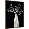 Amanti Art Modern Floral On Black II by Elizabeth Medley Canvas Wall Art Print Framed 23 x 30-in. - 3 of 4