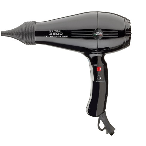 Gamma+ 3500 Tourmaline Power Ionic Professional High Speed Hair Dryer Black  : Target