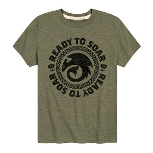 Boys' - How to Train Your Dragon - Ready To Soar Short Sleeve Graphic T-Shirt - 1 of 3