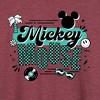 Women's - Disney - Mickey & Friends Lightweight French Terry Wide Neck Long Sleeve Shirt - 2 of 4