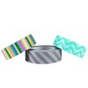 Wrapables Cool Stripes Japanese Washi Masking Tape (Set of 3) - 2 of 2