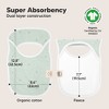 KeaBabies 8-Pack Hallo Baby Drool Bibs , Baby Bibs for Boys, Girls, Pull-on Bibs for Baby Boy, Baby Girl, Baby Bib Unisex - 3 of 4