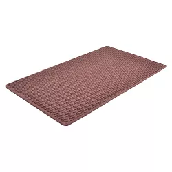 Burgundy Solid Doormat - (2'x3') - HomeTrax