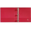 Staples Heavy Duty 1 1/2 3-ring View Binder Red (24681) 82682 : Target