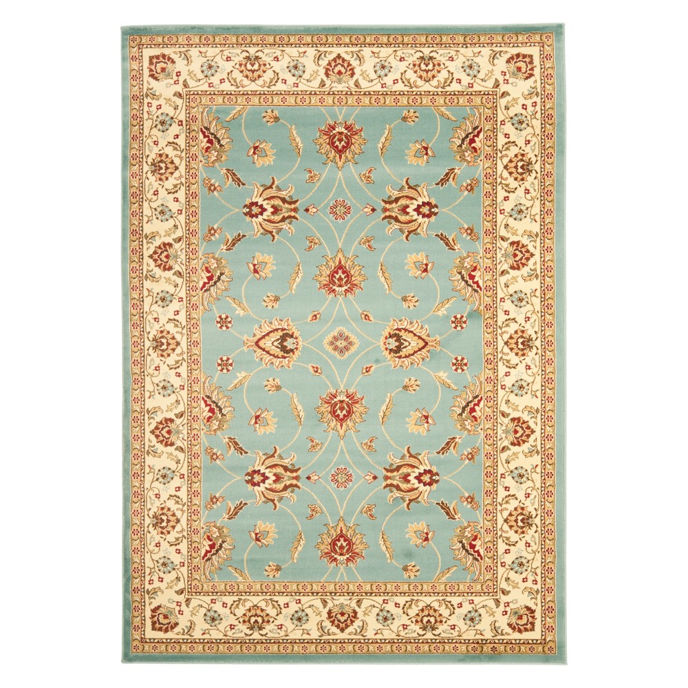 5'3inx7'6in Alisa Floral Area Rug Blue/Ivory - Safavieh