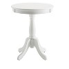 NicBex 18"W Cottage Style Round Pedestal Table Turned Base w/4 Legs Coffee/Side Table for Small Spaces - 2 of 4