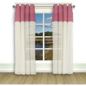 Geneva Pleated Grommet Panel - 1 of 2