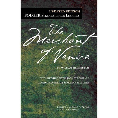 The Merchant of Venice - (Folger Shakespeare Library) Annotated by  William Shakespeare (Paperback)