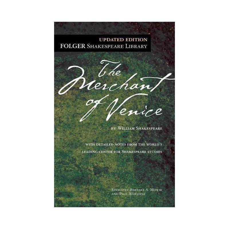The Merchant of Venice - (Folger Shakespeare Library) by  William Shakespeare (Paperback), 1 of 2