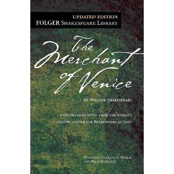 The Merchant of Venice - (Folger Shakespeare Library) Annotated by  William Shakespeare (Paperback)