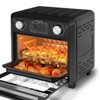 ELJGET 10QT Air Fryer Oven for 1-3 People, Perfect Holiday Gift, Multi-Cooker with Baking & Roasting Tray, Black - 2 of 4