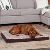 FurHaven Two-Tone Faux Fur & Suede Deluxe Memory Foam Dog Bed - 3 of 3