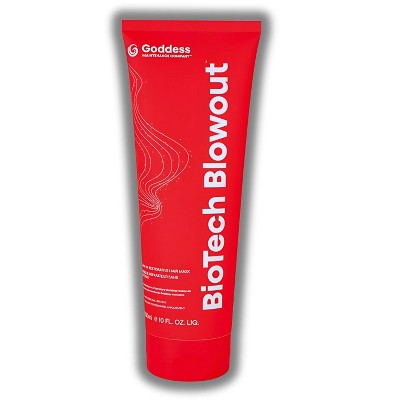 Goddess BioTech Blowout Leave in Restorative Hair Mask (1.7 oz) - Heat Protectant Up to 450°F | Repairs & Strengthens Hair