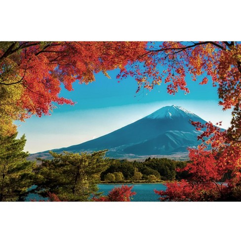 geweld Ontevreden Depressie Toynk Mt. Fuji In Autumn Japanese Landmark 1000 Piece Jigsaw Puzzle : Target