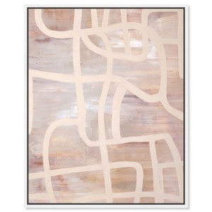 Art Remedy Blob and Curve Modern Minimal Abstracts Framed - 1 of 4