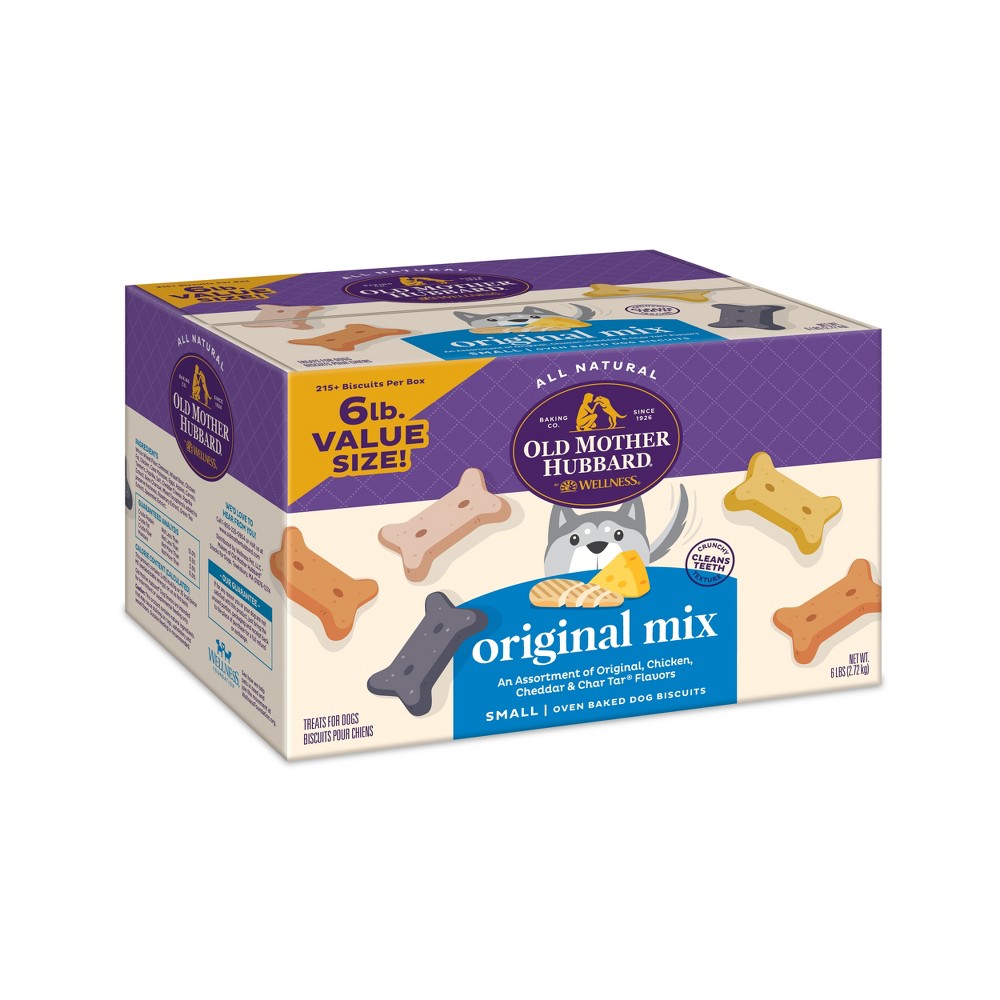 Photos - Dog Food Old Mother Hubbard by Wellness Classic Crunchy Original Assortment Biscuit