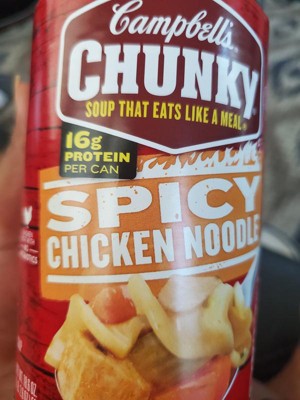 Campbell's Chunky Soup, Ready to Serve Chicken Noodle Soup, 18.6 oz Can 