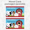 Big Dot of Happiness Farm Animals - Barnyard Baby Shower or Birthday Party Game Scratch Off Cards - 22 Count - 3 of 4