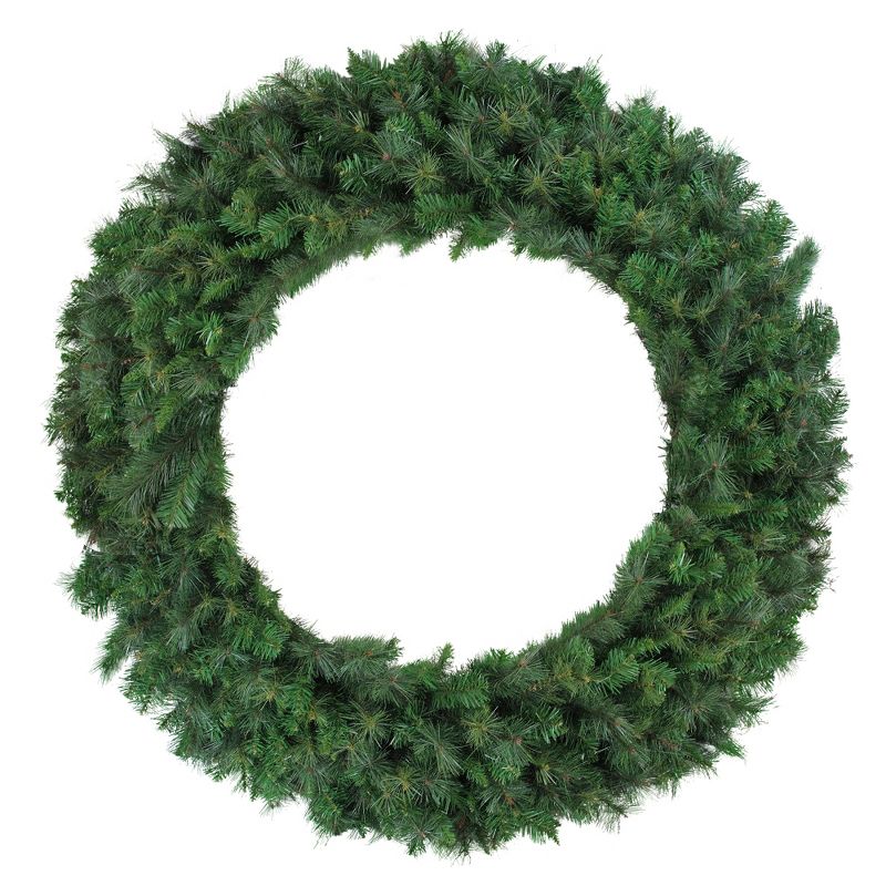 Northlight Real Touch™️ Canyon Mixed Pine Artificial Christmas Wreath - 60" - Unlit, 1 of 7