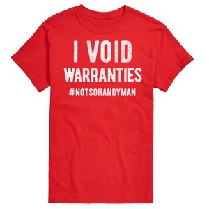 Men's - Instant Message - I Void Warranties Short Sleeve Graphic T-Shirt - 1 of 4